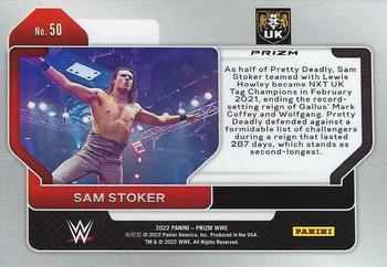 2022 Panini Prizm WWE - Ice #50 Sam Stoker Back