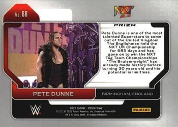 2022 Panini Prizm WWE - Ice #68 Pete Dunne Back