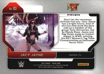 2022 Panini Prizm WWE - Ice #83 Jacy Jayne Back