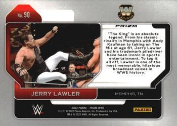 2022 Panini Prizm WWE - Ice #90 Jerry Lawler Back
