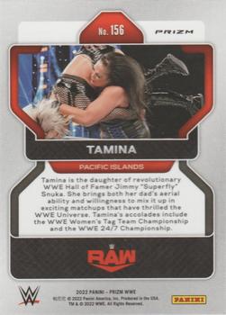 2022 Panini Prizm WWE - Ice #156 Tamina Back
