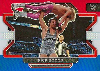2022 Panini Prizm WWE - Red, White and Blue #10 Rick Boogs Front