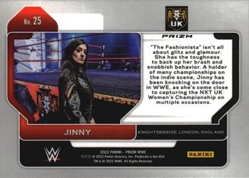 2022 Panini Prizm WWE - Red, White and Blue #25 Jinny Back