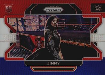 2022 Panini Prizm WWE - Red, White and Blue #25 Jinny Front