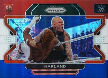 2022 Panini Prizm WWE - Red, White and Blue #26 Harland Front