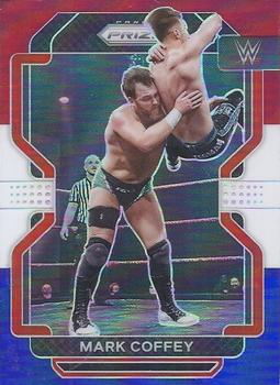 2022 Panini Prizm WWE - Red, White and Blue #107 Mark Coffey Front
