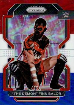 2022 Panini Prizm WWE - Red, White and Blue #112 The Demon Finn Balor Front