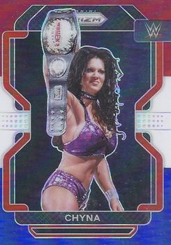 2022 Panini Prizm WWE - Red, White and Blue #165 Chyna Front