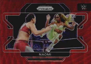 2022 Panini Prizm WWE - Ruby Wave #18 Naomi Front