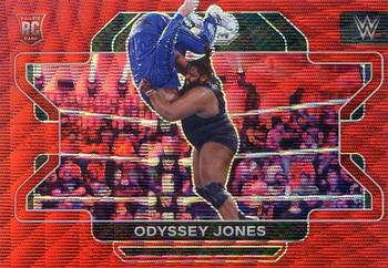 2022 Panini Prizm WWE - Ruby Wave #48 Odyssey Jones Front