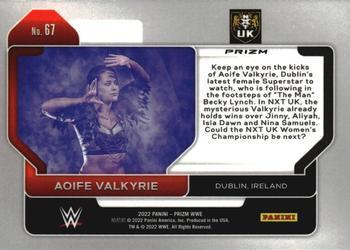 2022 Panini Prizm WWE - Ruby Wave #67 Aoife Valkyrie Back
