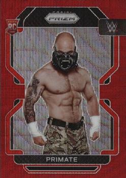 2022 Panini Prizm WWE - Ruby Wave #121 Primate Front