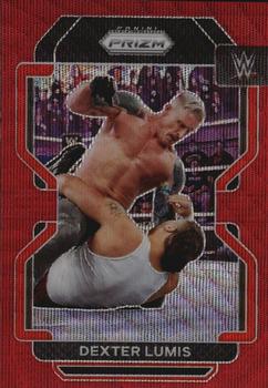 2022 Panini Prizm WWE - Ruby Wave #128 Dexter Lumis Front
