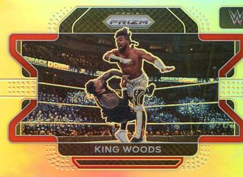 2022 Panini Prizm WWE - Silver #24 King Woods Front