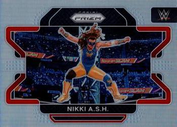 2022 Panini Prizm WWE - Silver #38 Nikki A.S.H. Front