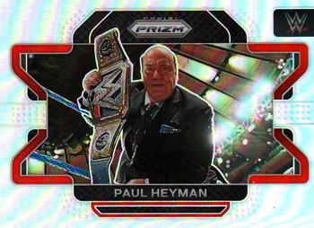 2022 Panini Prizm WWE - Silver #55 Paul Heyman Front