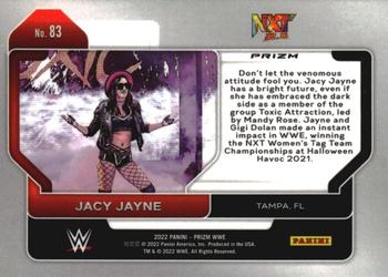 2022 Panini Prizm WWE - Silver #83 Jacy Jayne Back