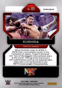 2022 Panini Prizm WWE - Silver #133 Kushida Back