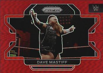 2022 Panini Prizm WWE - Red #21 Dave Mastiff Front