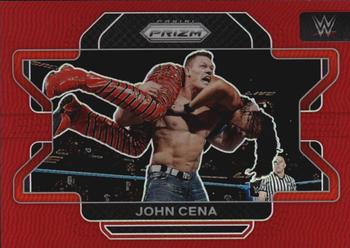 2022 Panini Prizm WWE - Red #45 John Cena Front