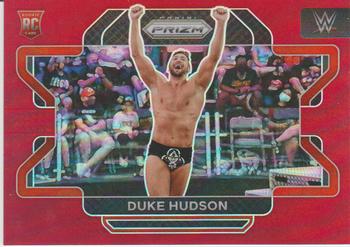 2022 Panini Prizm WWE - Red #61 Duke Hudson Front
