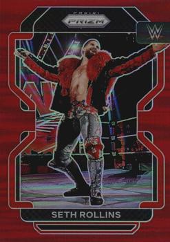 2022 Panini Prizm WWE - Red #111 Seth Rollins Front