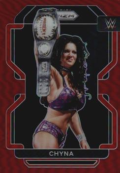2022 Panini Prizm WWE - Red #165 Chyna Front