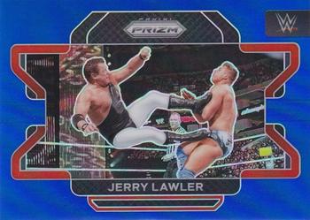 2022 Panini Prizm WWE - Blue #90 Jerry Lawler Front