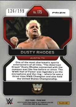 2022 Panini Prizm WWE - Blue #175 Dusty Rhodes Back