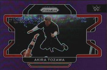2022 Panini Prizm WWE - Purple #27 Akira Tozawa Front