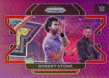 2022 Panini Prizm WWE - Purple #96 Robert Stone Front