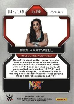 2022 Panini Prizm WWE - Purple #166 Indi Hartwell Back