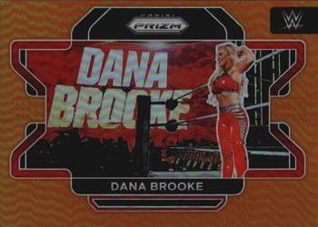 2022 Panini Prizm WWE - Orange #1 Dana Brooke Front