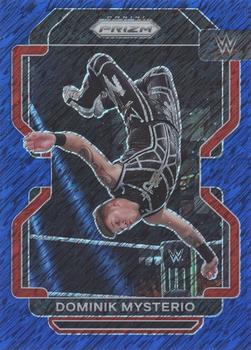 2022 Panini Prizm WWE - Blue Shimmer FOTL #137 Dominik Mysterio Front