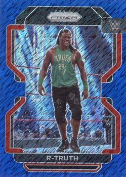2022 Panini Prizm WWE - Blue Shimmer FOTL #172 R-Truth Front