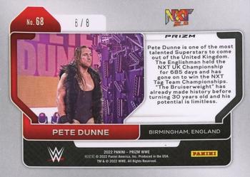 2022 Panini Prizm WWE - Lucky Envelopes #68 Pete Dunne Back