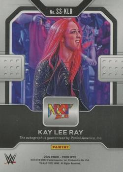 2022 Panini Prizm WWE - Sensational Signatures #SS-KLR Kay Lee Ray Back