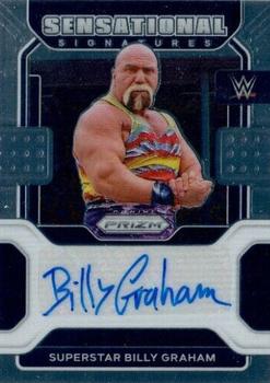 2022 Panini Prizm WWE - Sensational Signatures #SS-SBG Superstar Billy Graham Front