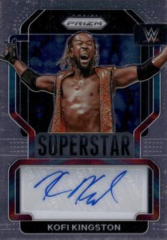 2022 Panini Prizm WWE - Superstar Autographs #SA-KKS Kofi Kingston Front