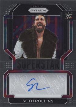 2022 Panini Prizm WWE - Superstar Autographs #SA-SRL Seth Rollins Front