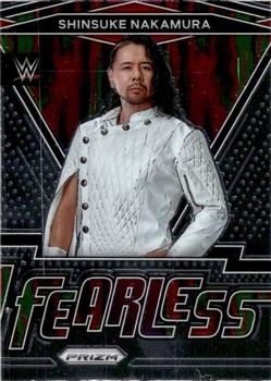 2022 Panini Prizm WWE - Fearless #3 Shinsuke Nakamura Front