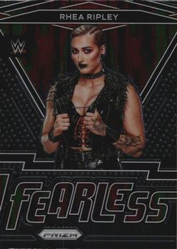 2022 Panini Prizm WWE - Fearless #6 Rhea Ripley Front