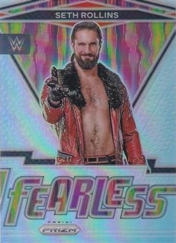 2022 Panini Prizm WWE - Fearless Silver #24 Seth Rollins Front