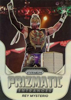 2022 Panini Prizm WWE - Prizmatic Entrances Silver #8 Rey Mysterio Front