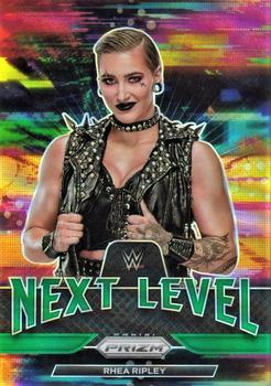 2022 Panini Prizm WWE - WWE Next Level Green #24 Rhea Ripley Front