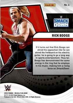 2022 Panini Revolution WWE #4 Rick Boogs Back