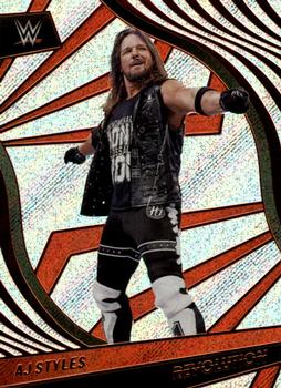 2022 Panini Revolution WWE #6 AJ Styles Front