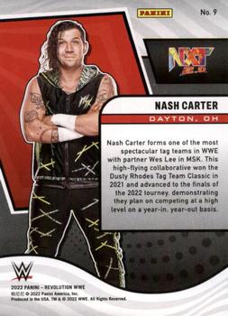 2022 Panini Revolution WWE #9 Nash Carter Back
