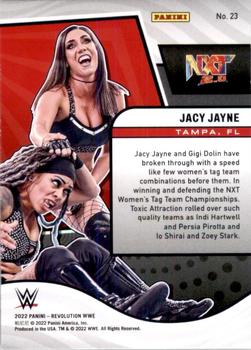 2022 Panini Revolution WWE #23 Jacy Jayne Back