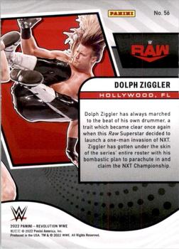 2022 Panini Revolution WWE #56 Dolph Ziggler Back
